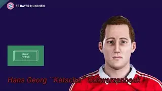 Hans Georg ``Katsche´´ Schwarzenbeck - PES Clasico (Face, Body& Stats)