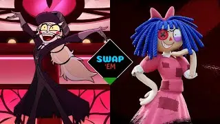 DANNY DO-BAD & EVIL RAGATHA VOICE SWAP | Hazbin Hotel/The Amazing Digital Circus