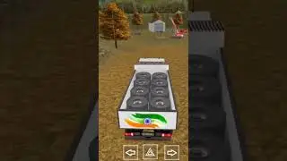 uphill mountain truck driving game #shortvideo