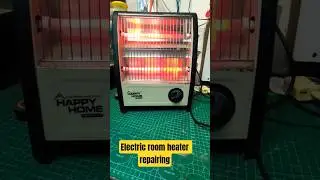 electric room heater repairing #roomheater #heating #heater #repair #diy
