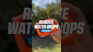 КАК УДАЛИТЬ КАПЛИ ВОДЫ С ОБЪЕКТИВА GOPRO! 💦