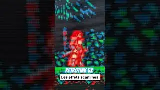 Scanlines effects Retrotink 5x #retrogaming #retrotink #scanlines #nintendoswitch #switch #gaming