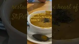 A cup of Turkish coffee, a bowl of lentil soup, homemade hummus, pitas&hellip; yum
