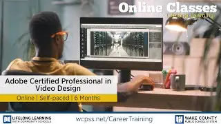Career Training Certificates - Adobe Certified Professional in Video Design