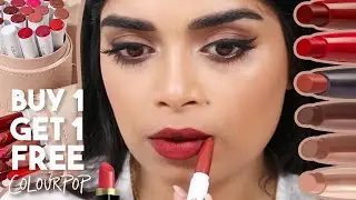 ColourPop Lippie Stix Review PT 2 💄 | Medium Indian Skin tones