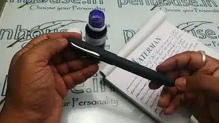 Gama Matt Black Eyas Fountain Pen writing and review