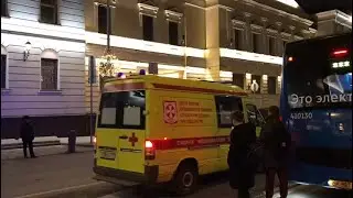 Emergency services on standby after shootout near security service office in Moscow | AFP