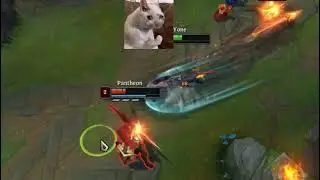 yone vs pantheon 1v1 ☠