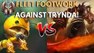 How to BEAT a Challenger Tryndamere with Fleet Footwork! [Teemo vs Tryndamere]
