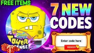 *СЕКРЕТНОЕ ОБНОВЛЕНИЕ!* | Коды для игры SpongeBob Tower Defense 2026 (ROBLOX STD)