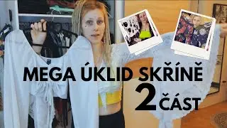 🎀MEGA &Uacute;KLID SKŘ&Iacute;NĚ PT.2 // GOTHIC, ALT, Y2K // vyřazuju na Vinted 🎀