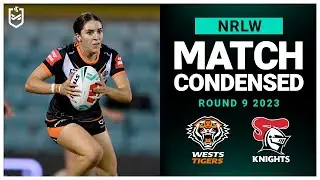 NRLW 2023 | Wests Tigers v Newcastle Knights | Condensed Match, Round 9