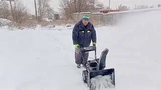 Снегоуборщик HYUNDAI S5556 В ДЕЛЕ 👍💪🔥