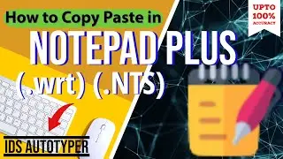 NOTEPAD PLUS .wrt / NOTEPAD RT++ V2 - AUTOTYPER (100% Working)