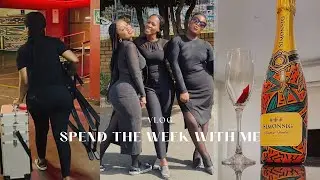 VLOG: Spend the week with me, Day in the life of a Makeup Artist 🙃