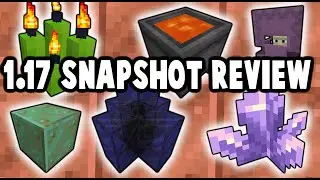 FIRST 1.17 Minecraft Snapshot! | Infinite Shulkers, Tinted Glass, Lava Cauldron + Future Sneak Peaks