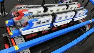 BRICKLIVE 2017 in Kitakyushu Japan View From Lego Monorail