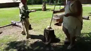 Cherokee Diligwa Blowgun Demo Tahlequah OK - September 1, 2016 - Travels with Phil -Unedited