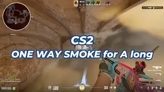 CS2 - Inferno - ONE WAY SMOKE from Library to A Long