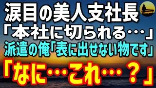 【感動する話】元天才エンジニアだが今は派遣社員の俺。閉鎖寸前で涙目の美人支社長に｢表に出せない物です｣→彼女「なに、これ…？」