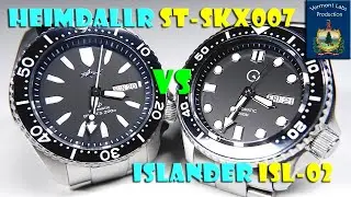 Heimdallr SKX007 Versus Long Island Watch Islander ISL-02