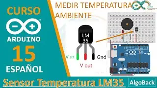 Sensor LM35 Medir TEMPERATURA en Arduino | Video 15 | Curso Arduino desde 0 en Español