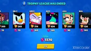 Season Reset😭 + CRASH TEST DARRYL💪 | Brawl Stars