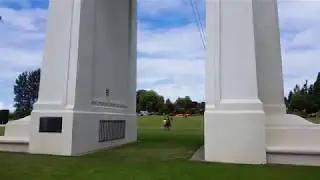 US-Canada Peace Arch #1 - Washington - British Columbia July 13, 2017 - Travels With Phil - Unedited