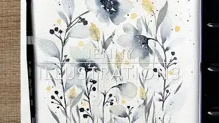 Peindre des fleurs à l’aquarelle simplement