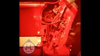 Broken shift linkage and disconnected drive control valve shoe on Farmall 656 Hydro
