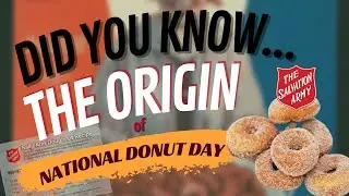 National Donut Day Deals and Origin Story