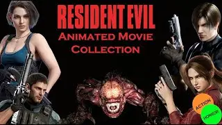 My Resident Evil Animated Movie Collection