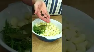 Receita de alho confitado!!😱