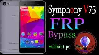 Symphony v75 frp bypass Google Lock Remove  #Symphonyv75FRP