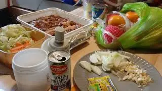 Cooking serye # 49 year end food preparation...