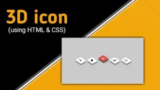 Design 3D button using HTML & CSS