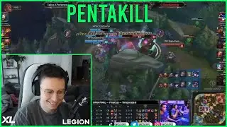 Caedrel Reacts To FIRST Ever PENTAKILL
