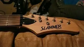 Hamer Slammer strat lowered the action and tested