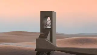 How To Make Surrealism 3d Art | Blender Surreal Speed Art