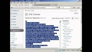 How To Edit Wordpress Theme Css Styles