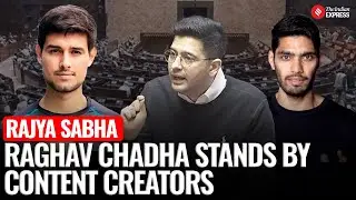 How AAP Leader Raghav Chadha Stood By Content Creators On Copyright Strike Issue | Rajya Sabha