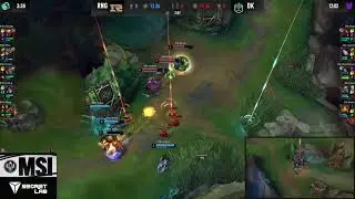 Teleport party bot lane (RNG Vs DWG)