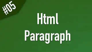 Learn Html in Arabic #05 - Paragraph