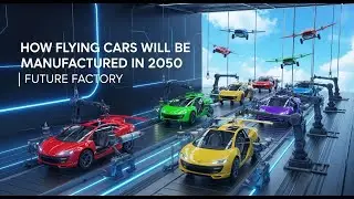 Flying Car Manufacturing Process in 2050 | How Future Vehicles Are Built