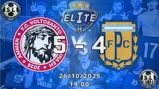 🔵XXVII SBORDONE LEAGUE 🔵 &Eacute;LITE LEAGUE 🔵 FC VOLTOSANTO - FC PAT&rsquo;T