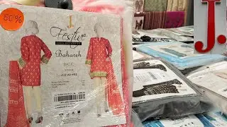 J. Junaid Jamshed flat 50% off summer clearance sale 2022