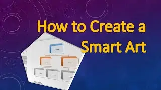 33. How to Create SMART ART in MS Word