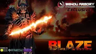 Font Review: Blaze from Bendu Armory and Repulse Collectables