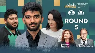 Chess ♟ | FIDE Grand Swiss 2025 | Round 5 | ft. 🇮🇳 Gukesh D, 🇮🇷 Maghsoodloo, Lagno and more