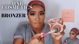 HOW TO BRONZE USING MY HNB COSMETICS BRONZER || SWATCHES + COMPARISON BRONZER ADDITION .. CHARLOTTE
